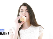 True angel falls down on dick