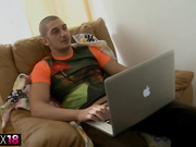 Two teen blondes share one dick in HD threesome sex video