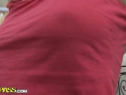 Hot teenager vagina gets probed by a huge boner