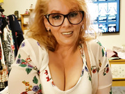 Taboo Blonde MILF Cougar Stepmom with Glasses Teaches