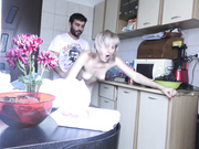 House Wife has to Stop her Cooking for Husband - used MILF !