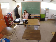 Nina Skye: School Teacher Seduces Her Stepdad Principal