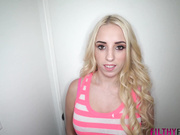 Hot Blonde step Sister Aspen Gets Blackmailed into Fucking
