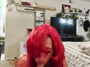 Riding Daddys hard dick and deepthroat his cock while moms