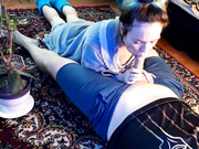 PERSUADED STEPDAUGHTER TO GIVE DEEPTHROAT BLOWJOB