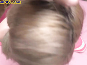 Pigtailed stepdaughter penetrated in POV by nympho stepdad