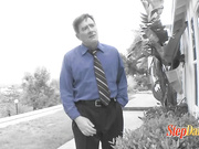 Ebony Stepdaughter Seduces Her Stepdad