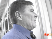 Ebony Stepdaughter Seduces Her Stepdad