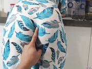 My Beautiful Stepdaughter in Blue Dress Cooking Is My Sex