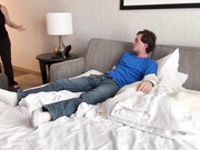 Stepson Makes A Mess Of Hotel Room and Then A Bigger Mess On