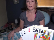 Step Son Plays Strip Poker With His Hot Mom - Jane Cane