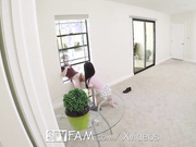 Thick Step sister takes advantage of curious stepbro