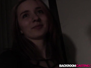 Teen Serenity penetrated and facial on casting couch