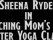 Son Gets Caught Watching Step Mom Stretch For Yoga Class
