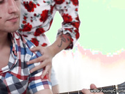 Musician gives teen anal orgasm