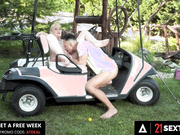 Naughty Granny Gets Her Dusty Pussy Fucked By Her Golf Coach