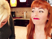 Freeze Fetish Featuring Redhead Lizzy Lamb