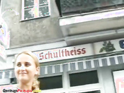 cute german teen picked up for porn