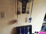 Sexy Teen Is Easing Daddys Tension