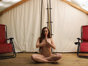 Abby Opel Nude Yoga Stretching OnlyFans Video Leaked (1)