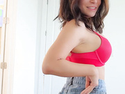 Alinity Sexy Bra Shorts Try On Onlyfans Video Leaked (1)