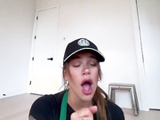 AriKytsya POV Starbucks Cosplay OnlyFans Video Leaked (1)