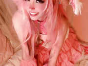 Belle Delphine Sexy Pink Hair Onlyfans Set Leaked (1)