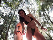 Bryce Adams Outdoor Bikini Camping OnlyFans Video Leaked (1)