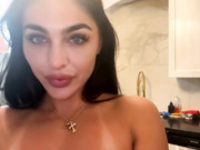 Emily Rinaudo Nude Kitchen Cooking OnlyFans Video Leaked (1)