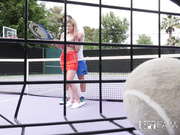 Stepbro Gives Tennis Lesson To Horny Stepsis 2