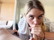 Ivy Wren POV Blowjob Cumshot OnlyFans Video Leaked (1)