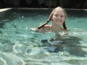 LittlePolishAngel Butt Plug Pool Swim OnlyFans Video Leaked