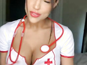 Rainey James Nurse Cosplay Cumshot OnlyFans Video Leaked (1)