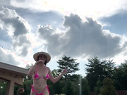 Christina Khalil Hot Pink Bikini Onlyfans Video Leaked