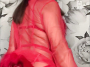 Ana Cheri Xmas Lingerie Dancing OnlyFans Video Leaked