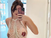 Ashley Tervort Pasties Beads Bra Onlyfans Video Leaked