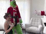Bronwin Aurora Xmas Cosplay Threesome OnlyFans Video Leaked