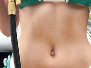 Christina Khalil Bikini Car Wash Tease Onlyfans Video Leaked