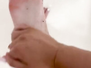 Mikaela Pascal Wet Feet Shower PPV Onlyfans Video Leaked