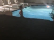 ScarlettKissesXO Outdoor Pool Blowjob OnlyFans Video Leaked