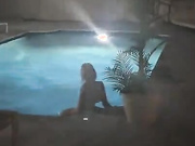 ScarlettKissesXO Outdoor Pool Blowjob OnlyFans Video Leaked