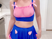 Vicky Stark Nude Color Block Lingerie Try-On Onlyfans Video