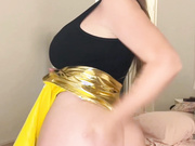 Slutty party girl wants to show off her new outfit to you