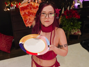 quick lunch break while taking pics! lol