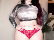 No makeup, extra thick  one of the reasons that I like to