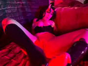 latex footjob