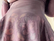 Hairy elf shows you her bush and gives you a kiss