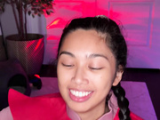 Sucking cock in this cute cosplay!