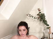 Love the sound of my tits hitting the water perfectly