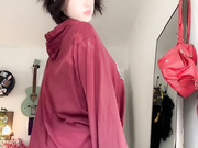 this is a big hoodie. im not wearing anything else. is that